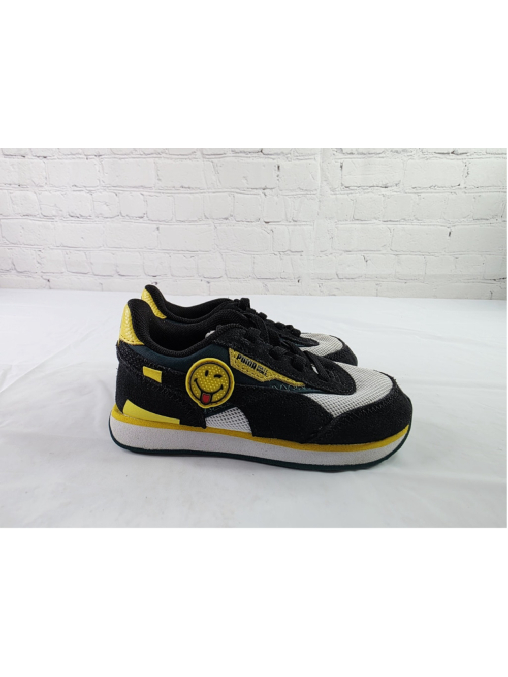 Puma Toddler's Future Rider Smiley World Sneakers Size 9C